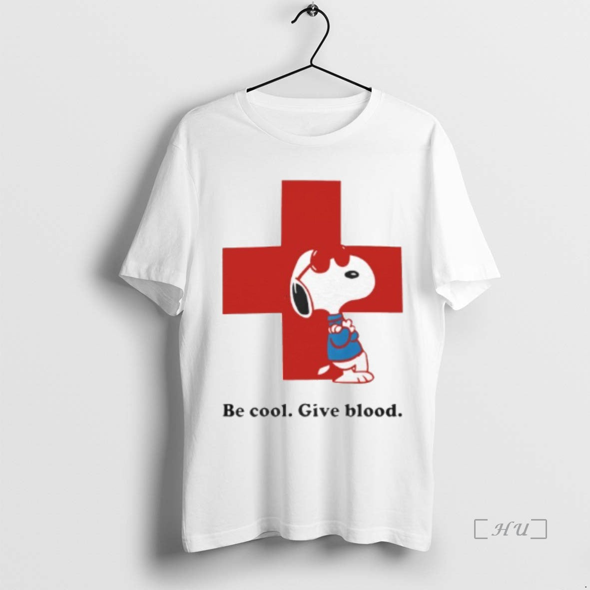 Officials Snoopy Red Cross Peanuts Be Cool Give Blood T-Shirts, Hoodie, Sweatshirt | PodTeesHub.com