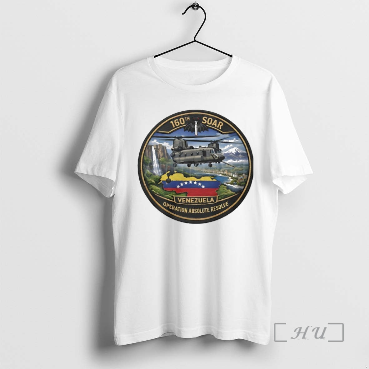 Officials Soar 160th Venezuela Operation Absolute Resolve Logo T-Shirts, Hoodie, Sweatshirt | PodTeesHub.com