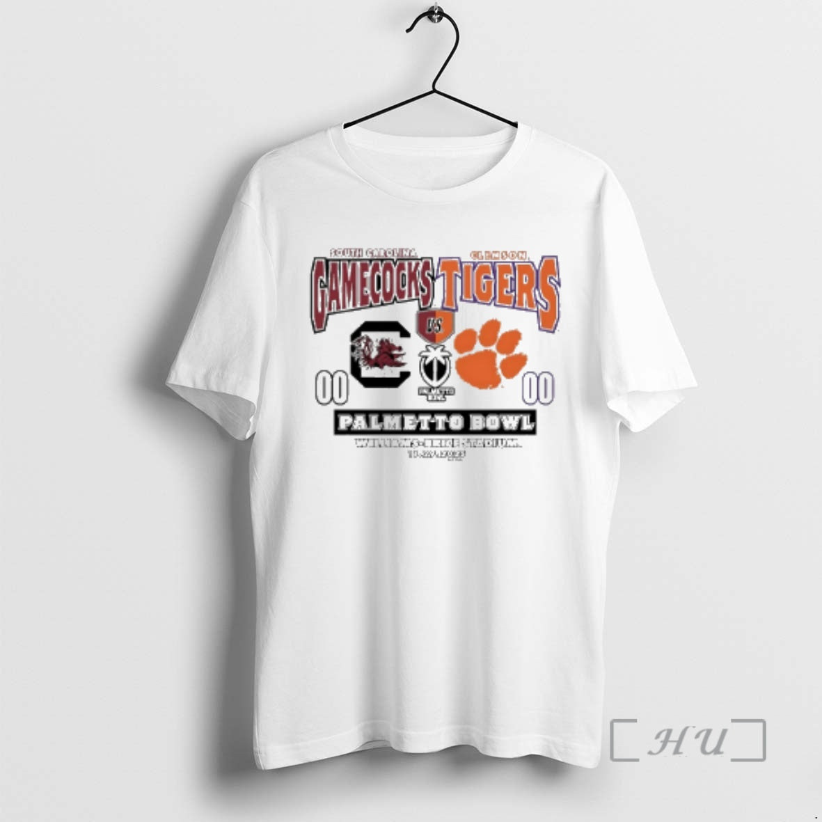 Officials South Carolina Gamecocks Vs Clemson Tigers 2025 Palmetto Bowl Champions Score Premium T Shirts Hoodie, Sweatshirt