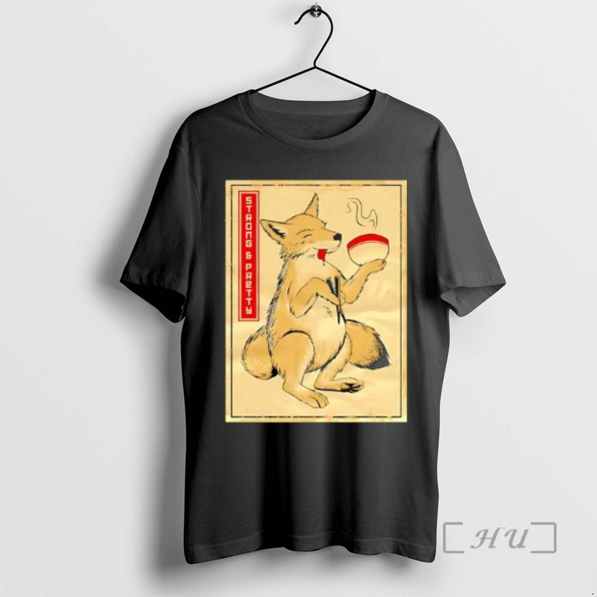 Officials Strong And Pretty Soupy Dog Graphic T-Shirts, Hoodie, Sweatshirt | PodTeesHub.com