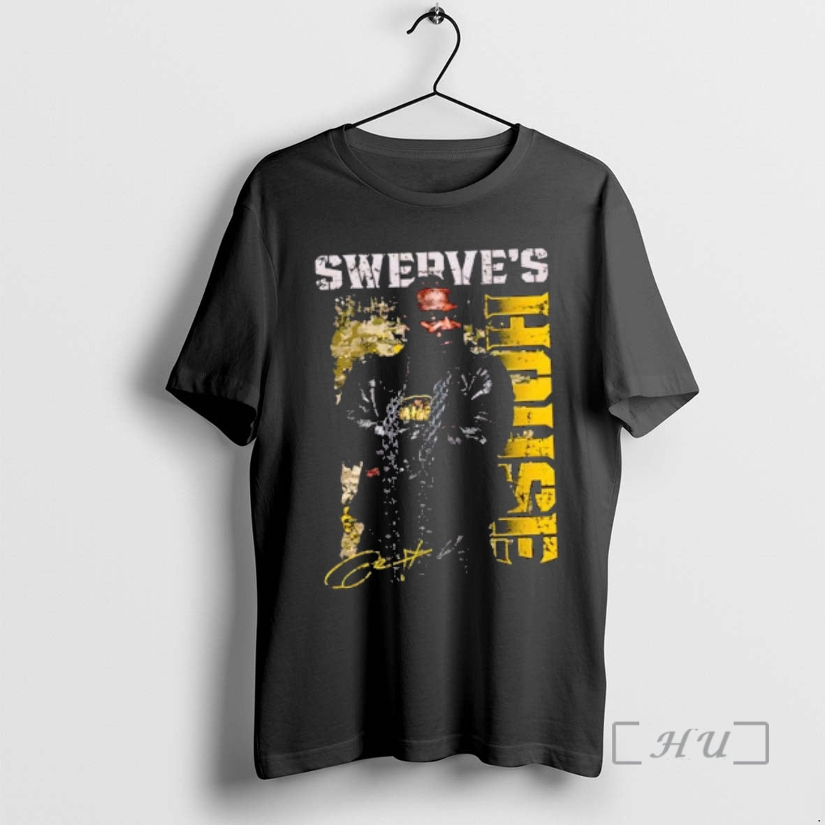 Officials Swerve Strickland House Rules Signature Graphic T-Shirts, Hoodie, Sweatshirt | PodTeesHub.com