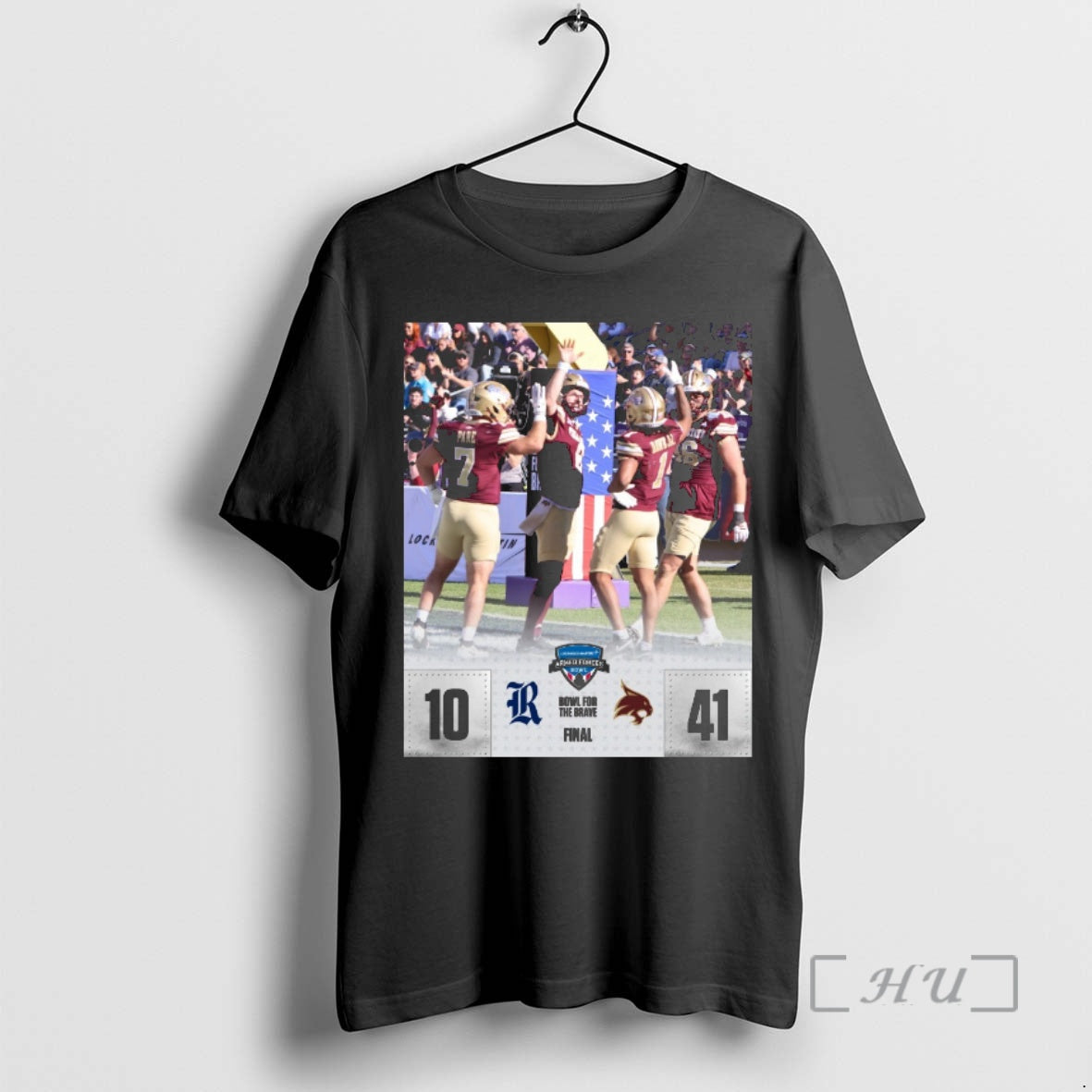 Officials Texas State Bobcats Defeated Rice Owls Final Score 41 10 Lockheed Martin Armed Forces T-Shirts, Hoodie, Sweatshirt