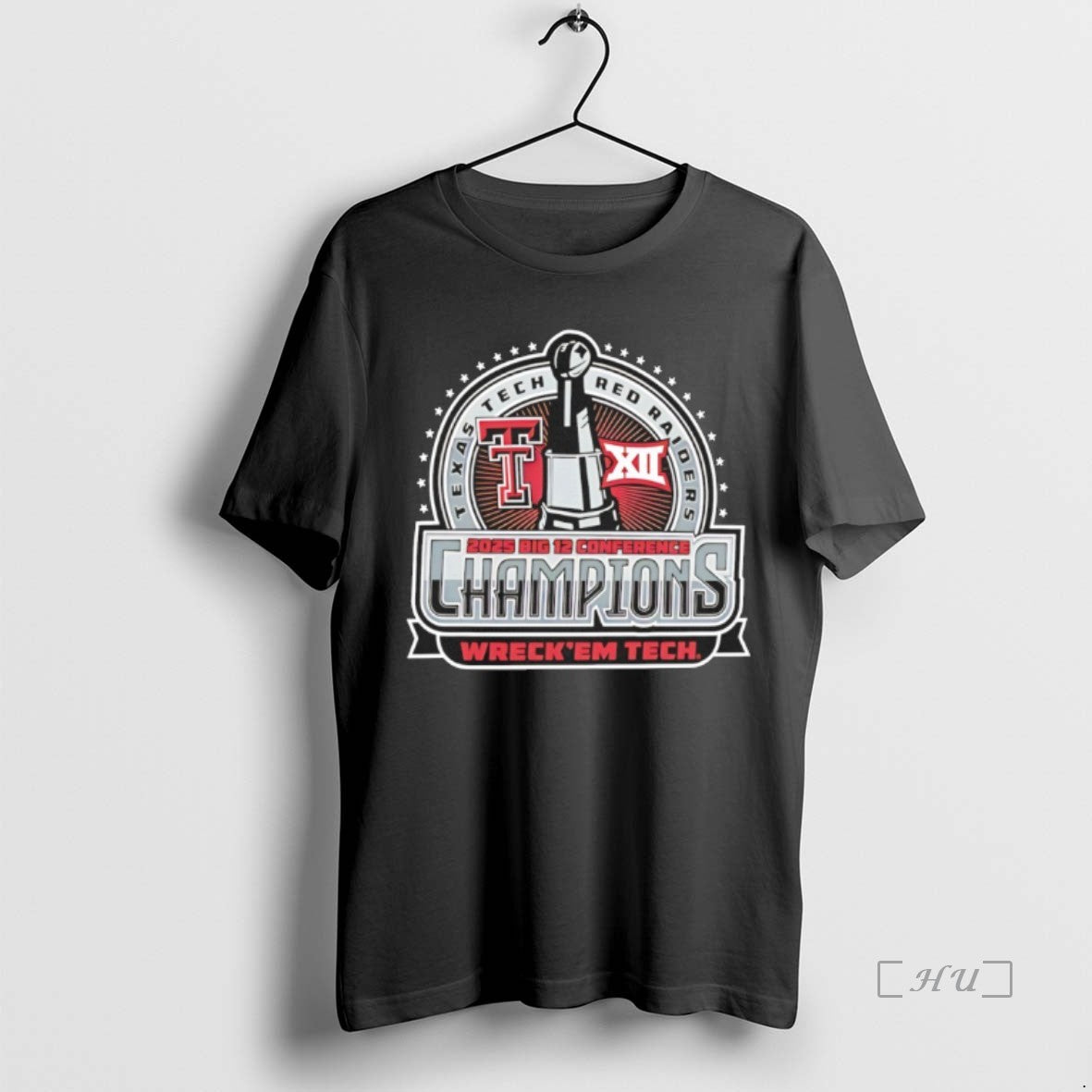 Officials Texas Tech Big 12 Champions Wreck Em Tech T-Shirts, Hoodie, Sweatshirt | PodTeesHub.com