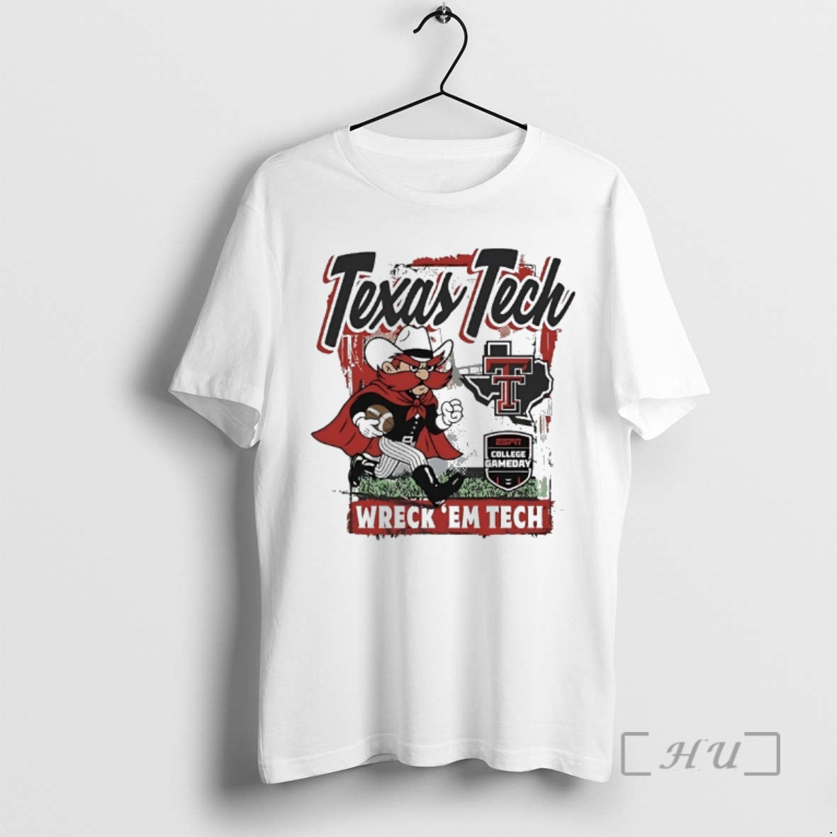 Officials Texas Tech Wreck Em Tech College Gameday Raider Red Mascot Premium T Shirts Sweater Hoodie, Sweatshirt