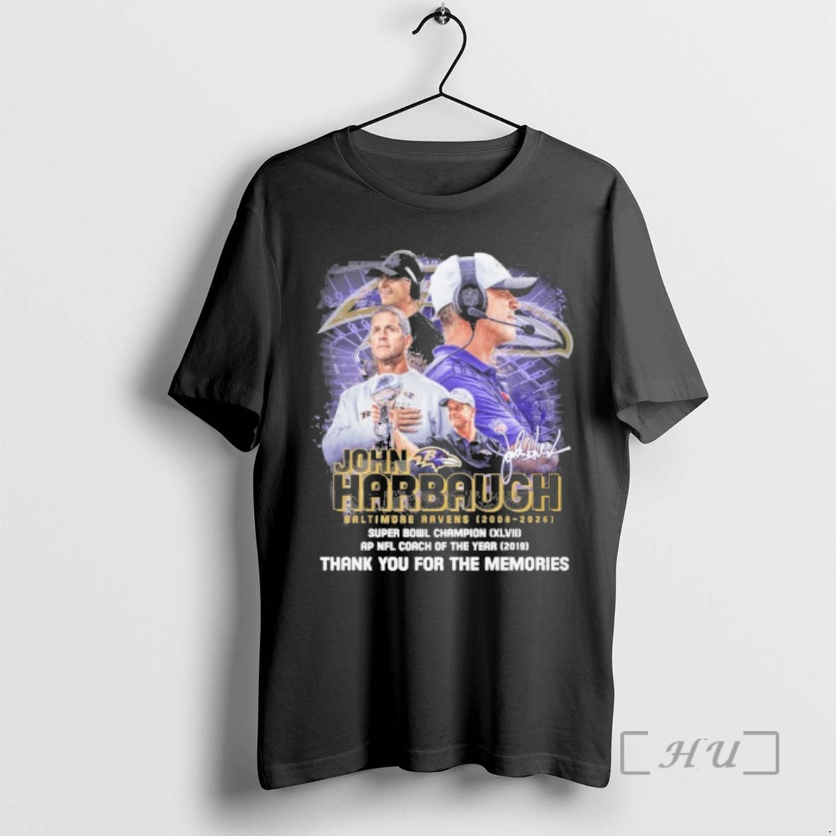 Officials Thank You Baltimore Ravens John Harbaugh 2008 2025 T-Shirts, Hoodie, Sweatshirt | PodTeesHub.com