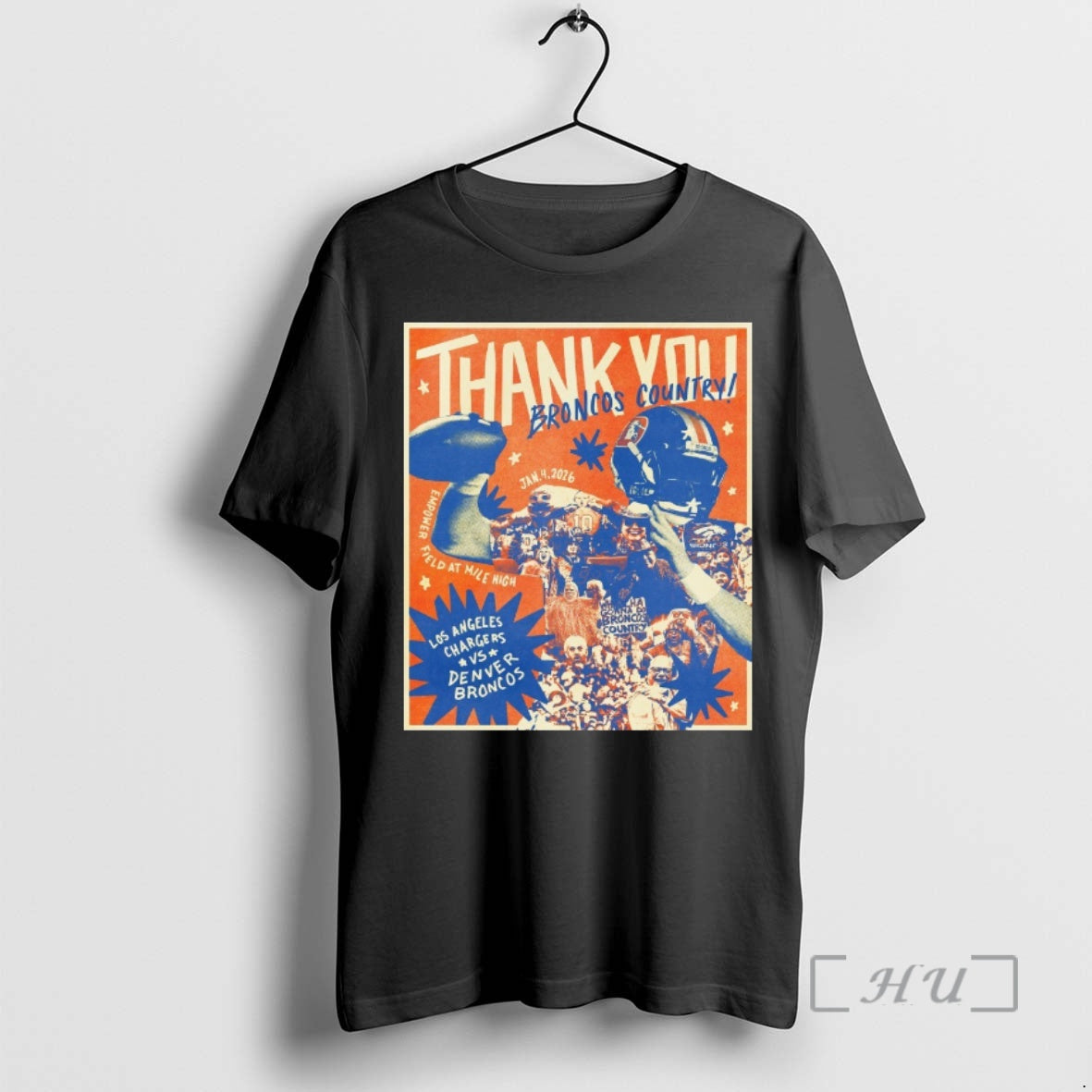 Officials Thank You Broncos Country Los Angeles Chargers Vs T-Shirts, Hoodie, Sweatshirt | PodTeesHub.com