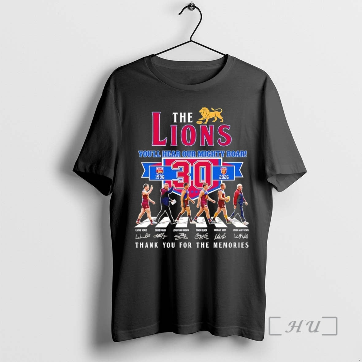 Officials The Brisbane Lions Abbey Road Youll Hear Our Mighty Roar 30th Anniversary 1996 2026 T-Shirts, Hoodie, Sweatshirt