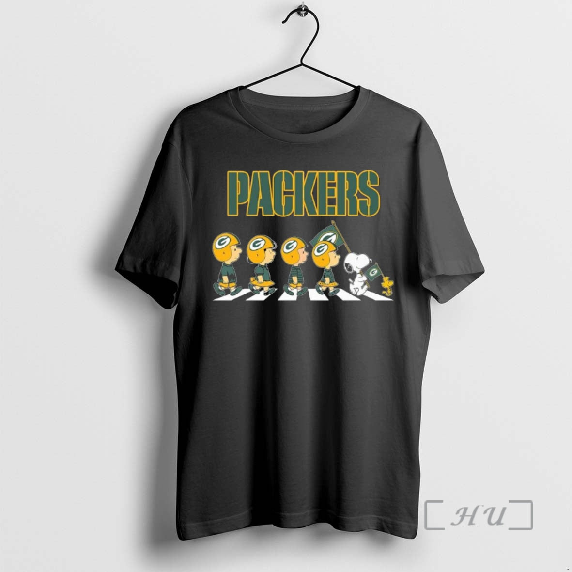 Officials The Peanuts And Friends Abbey Road X Green Bay Packers Premium T Shirts Sweater Hoodie, Sweatshirt | PodTeesHub.com