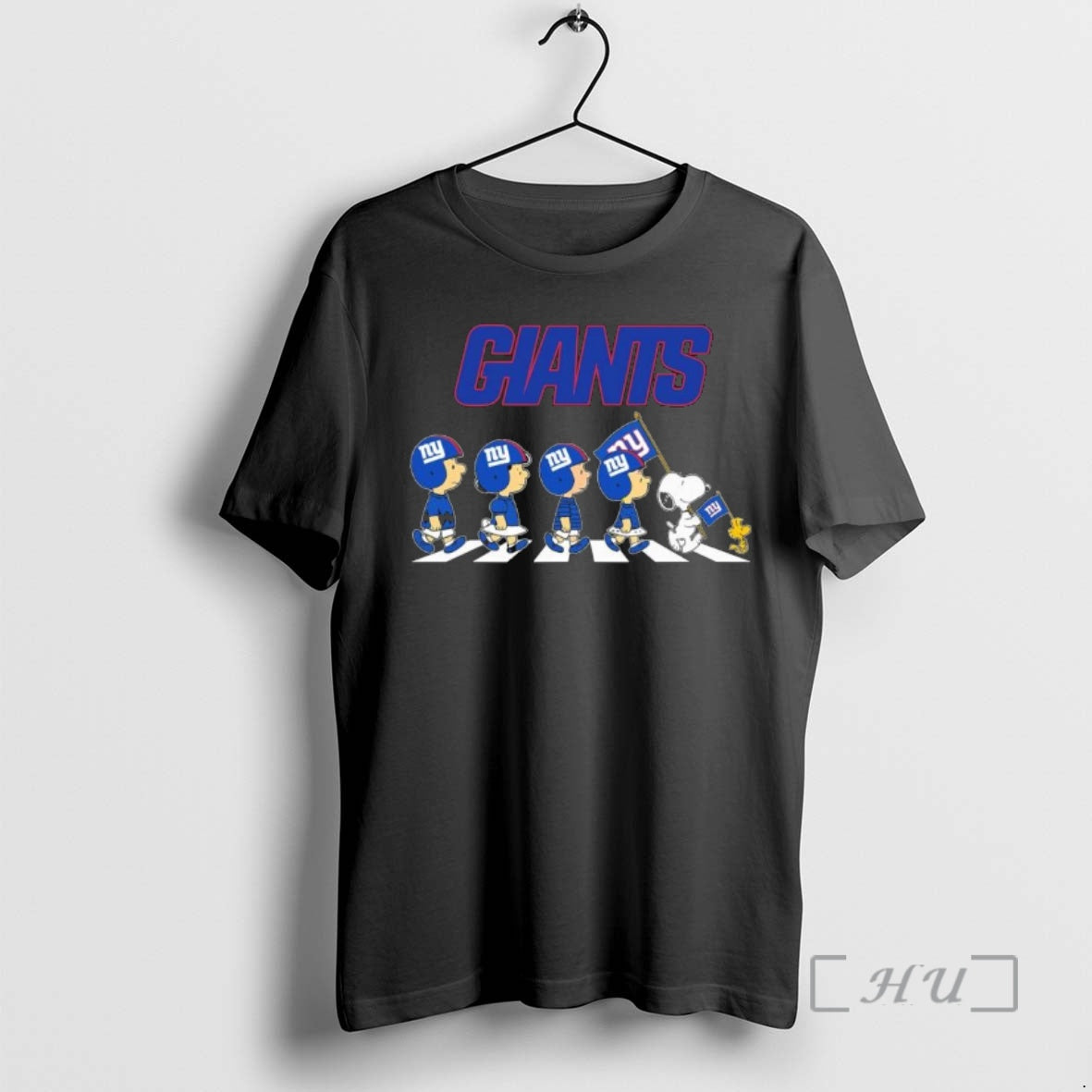 Officials The Peanuts And Friends Abbey Road X New York Giants Premium T Shirts Sweater Hoodie, Sweatshirt | PodTeesHub.com