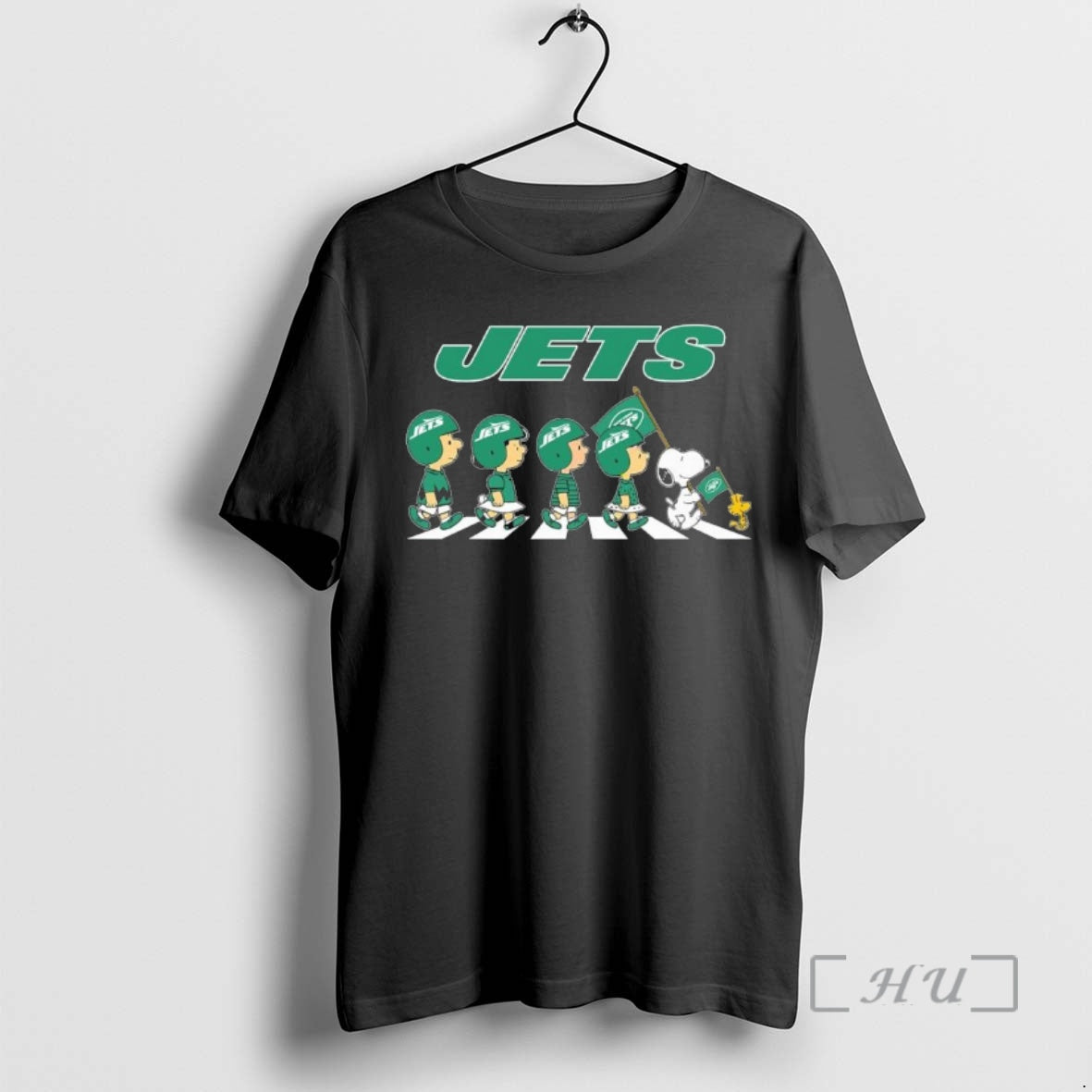 Officials The Peanuts And Friends Abbey Road X New York Jets Premium T Shirts Sweater Hoodie, Sweatshirt | PodTeesHub.com