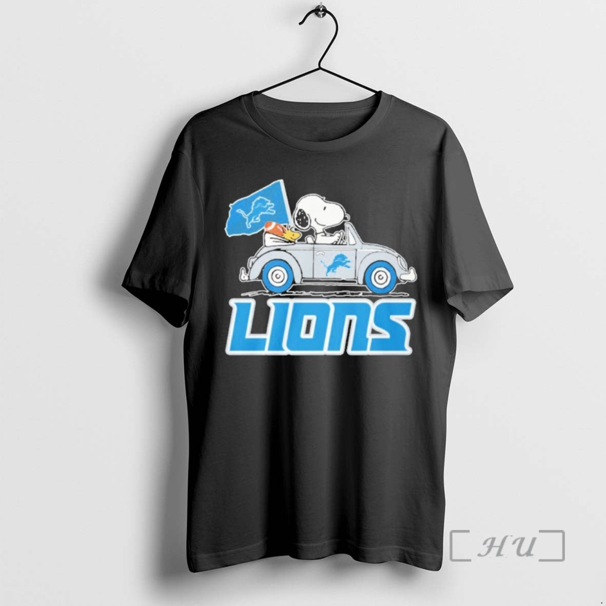 Officials The Peanuts Driving Car X Detroit Lions 2026 T-Shirts, Hoodie, Sweatshirt | PodTeesHub.com