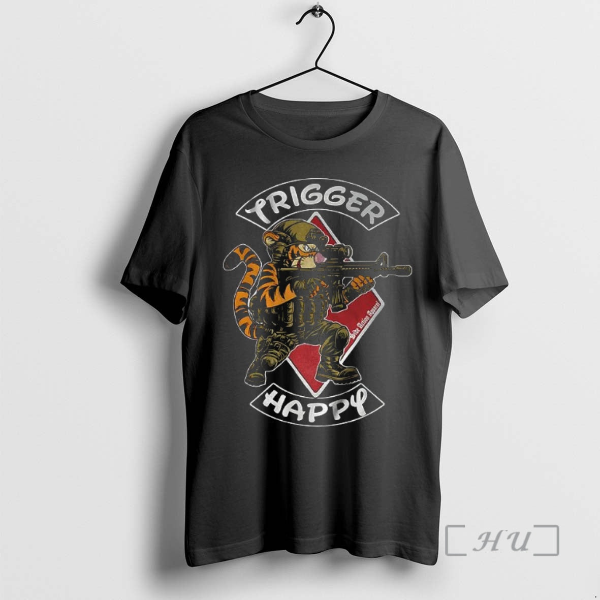 Officials Trigger Happy Tigger Pooh Soldier T-Shirts, Hoodie, Sweatshirt | PodTeesHub.com