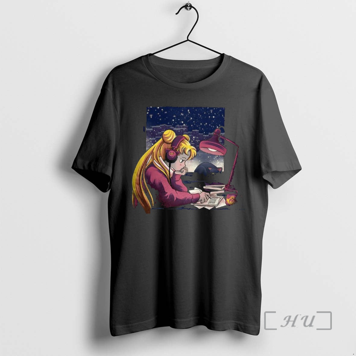 Officials Tsukino Usagi Sailor Moon Lofi Moon Girl T-Shirts, Hoodie, Sweatshirt | PodTeesHub.com
