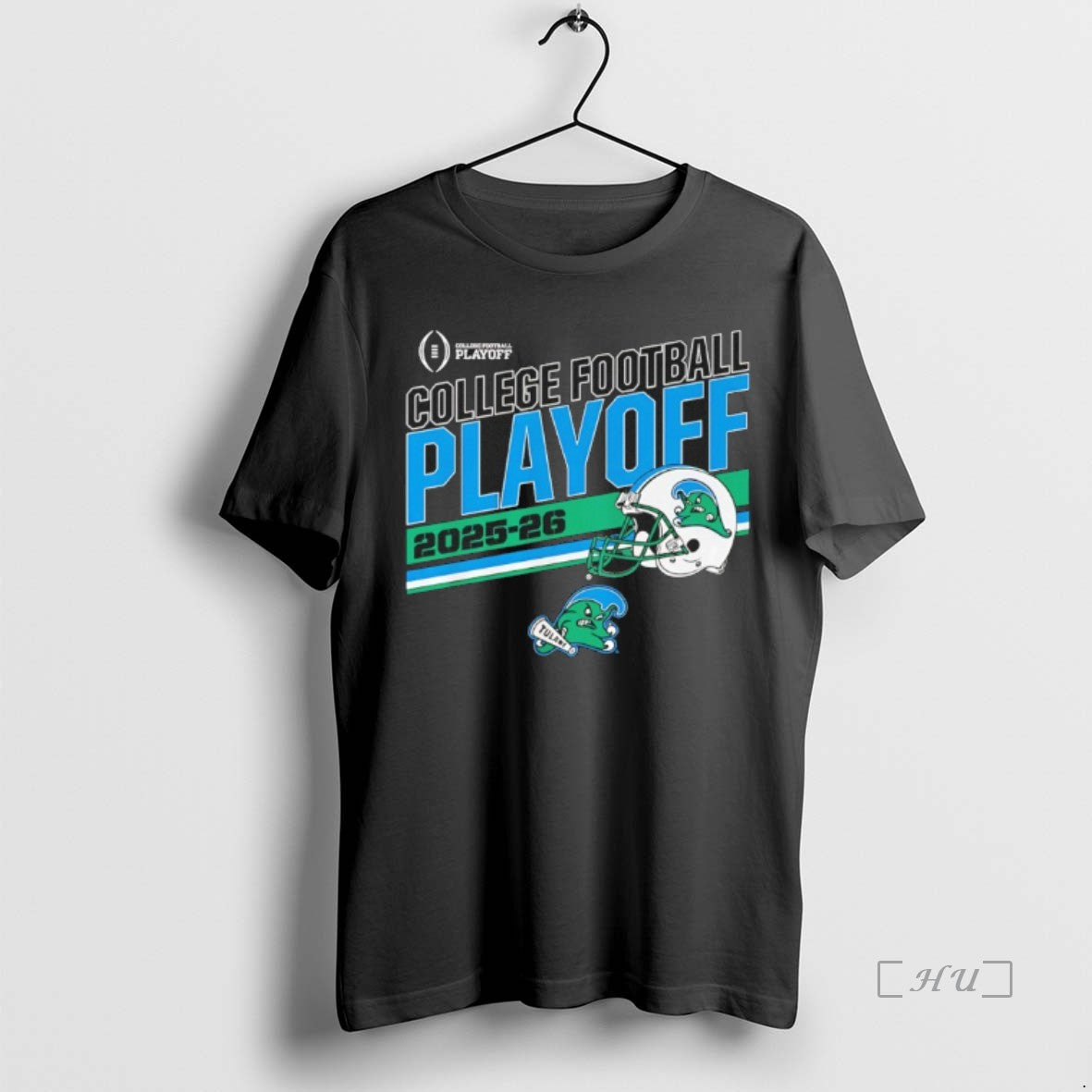 Officials Tulane Green Wave 2025 2026 College Football Playoff Helmet T-Shirts, Hoodie, Sweatshirt | PodTeesHub.com