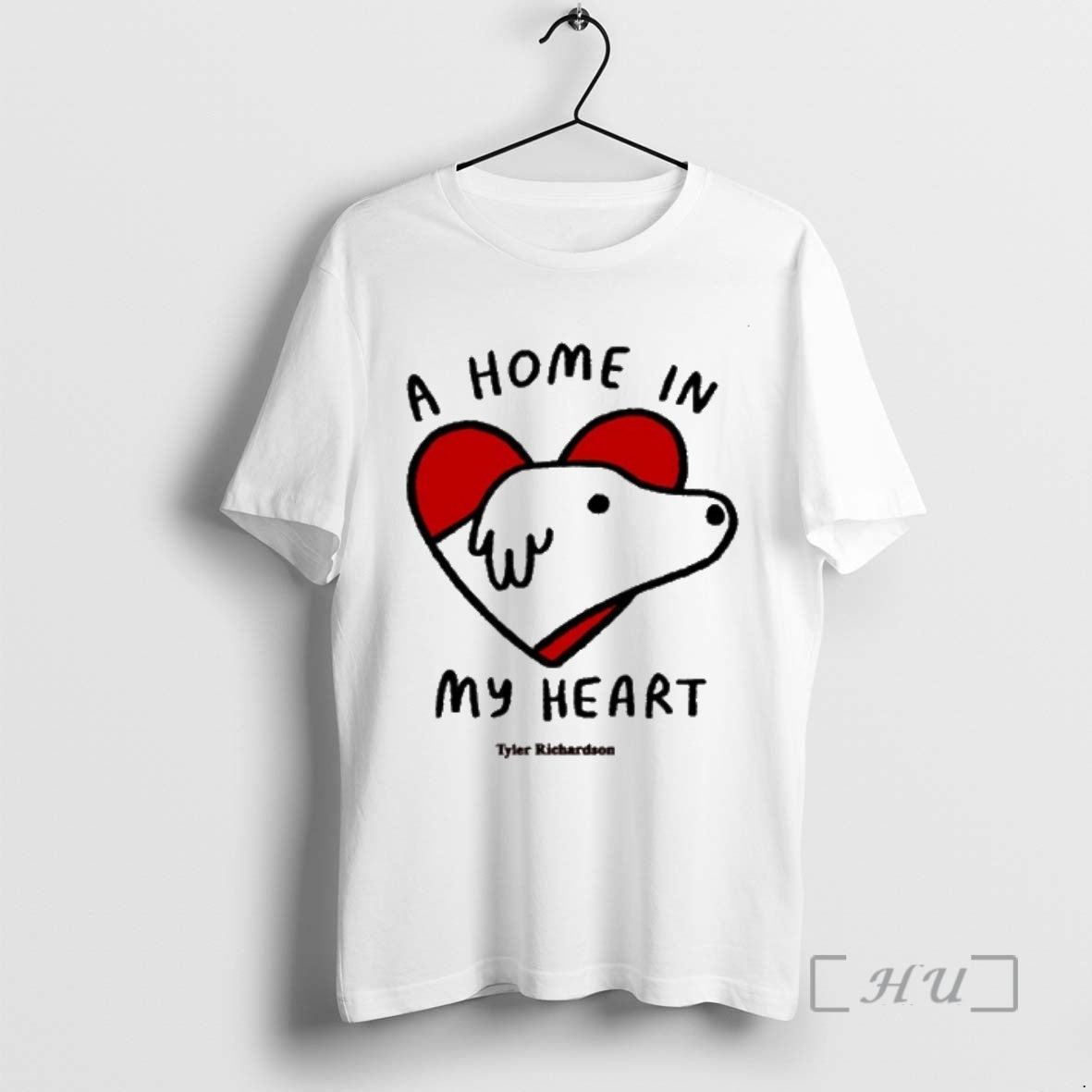 Officials Tyler Richardson A Home In My Heart Dog T-Shirts, Hoodie, Sweatshirt | PodTeesHub.com