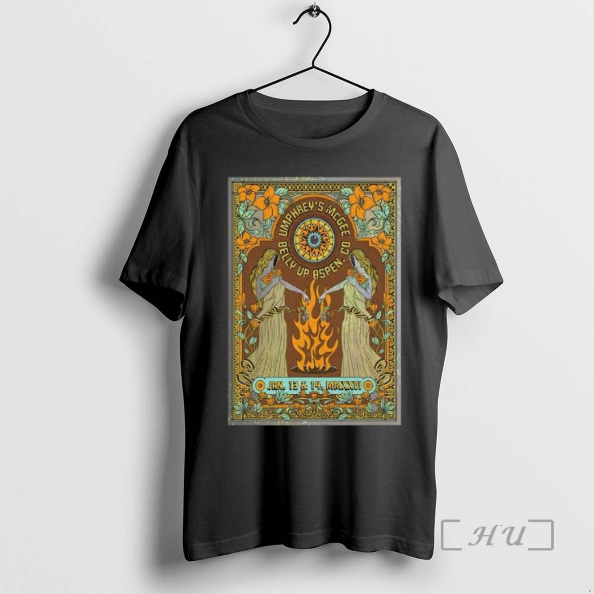 Officials Umphreys Mcgee Jan 13 14 2026 Belly Up Aspen Co Premium T Shirts Sweater Hoodie, Sweatshirt | PodTeesHub.com