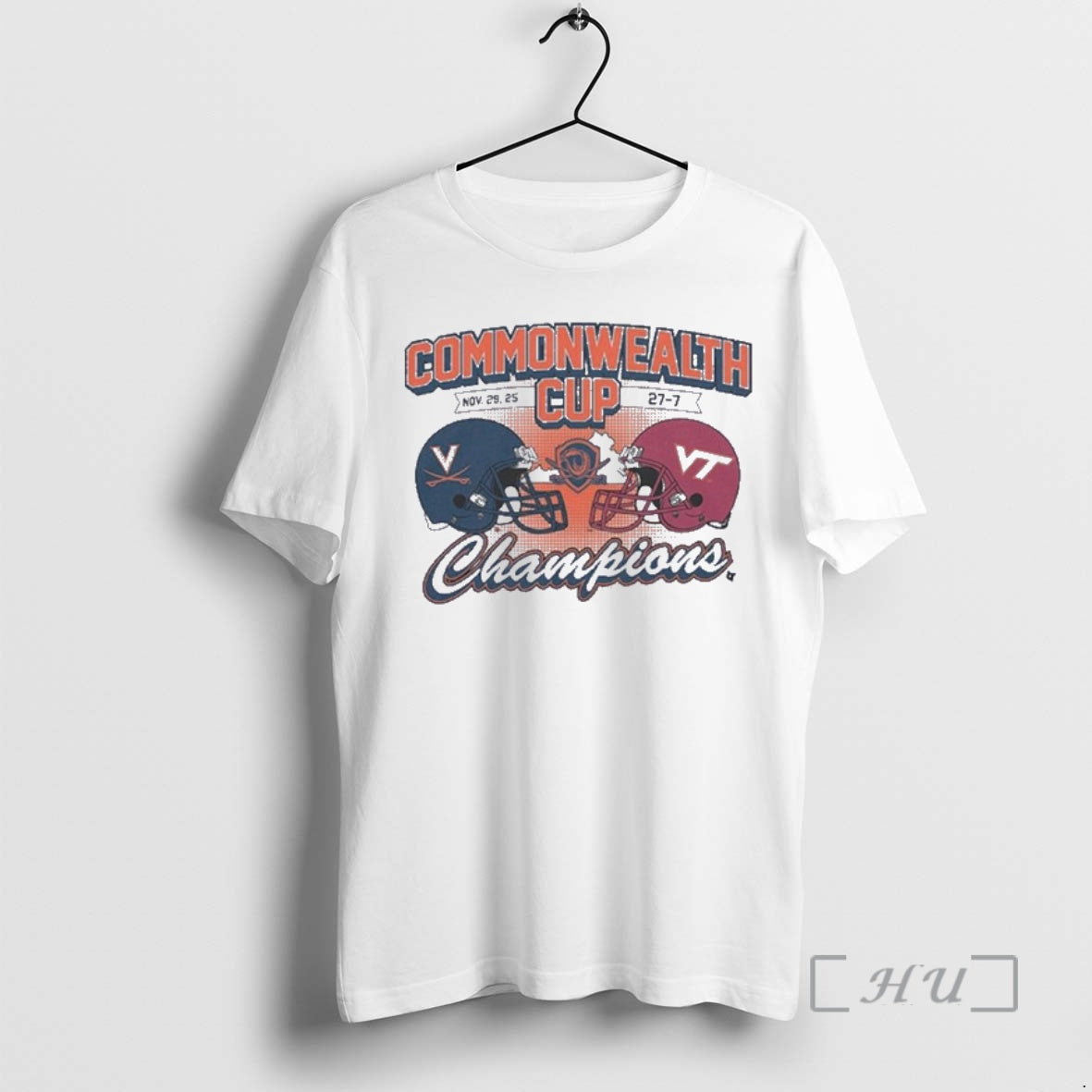 Officials Virginia Cavaliers Commonwealth Cup Winner 2025 Score T-Shirts, Hoodie, Sweatshirt | PodTeesHub.com