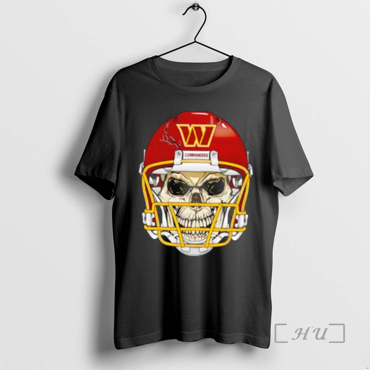 Officials Washington Commanders Skull Helmet T-Shirts, Hoodie, Sweatshirt | PodTeesHub.com