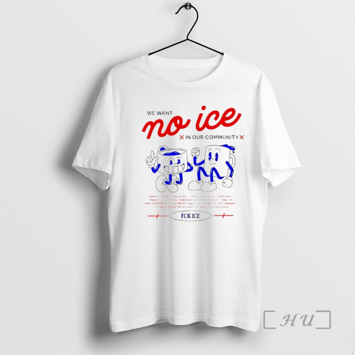 Officials We Want No Ice In Our Community Fck Ice T-Shirts, Hoodie, Sweatshirt | PodTeesHub.com