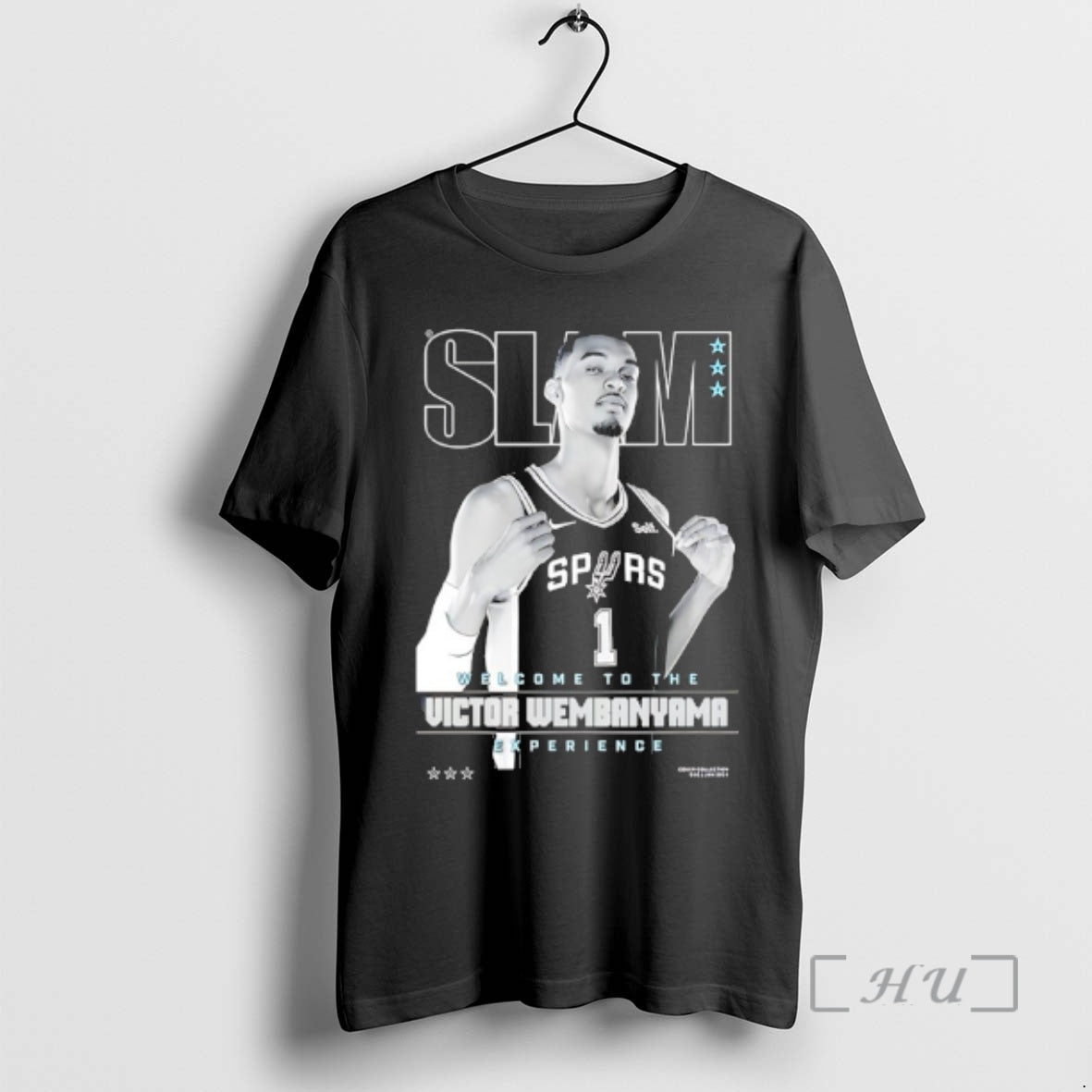 Officials Welcome To Victor Wembanyama Experience San Antonio Spurs Slam T-Shirts, Hoodie, Sweatshirt | PodTeesHub.com