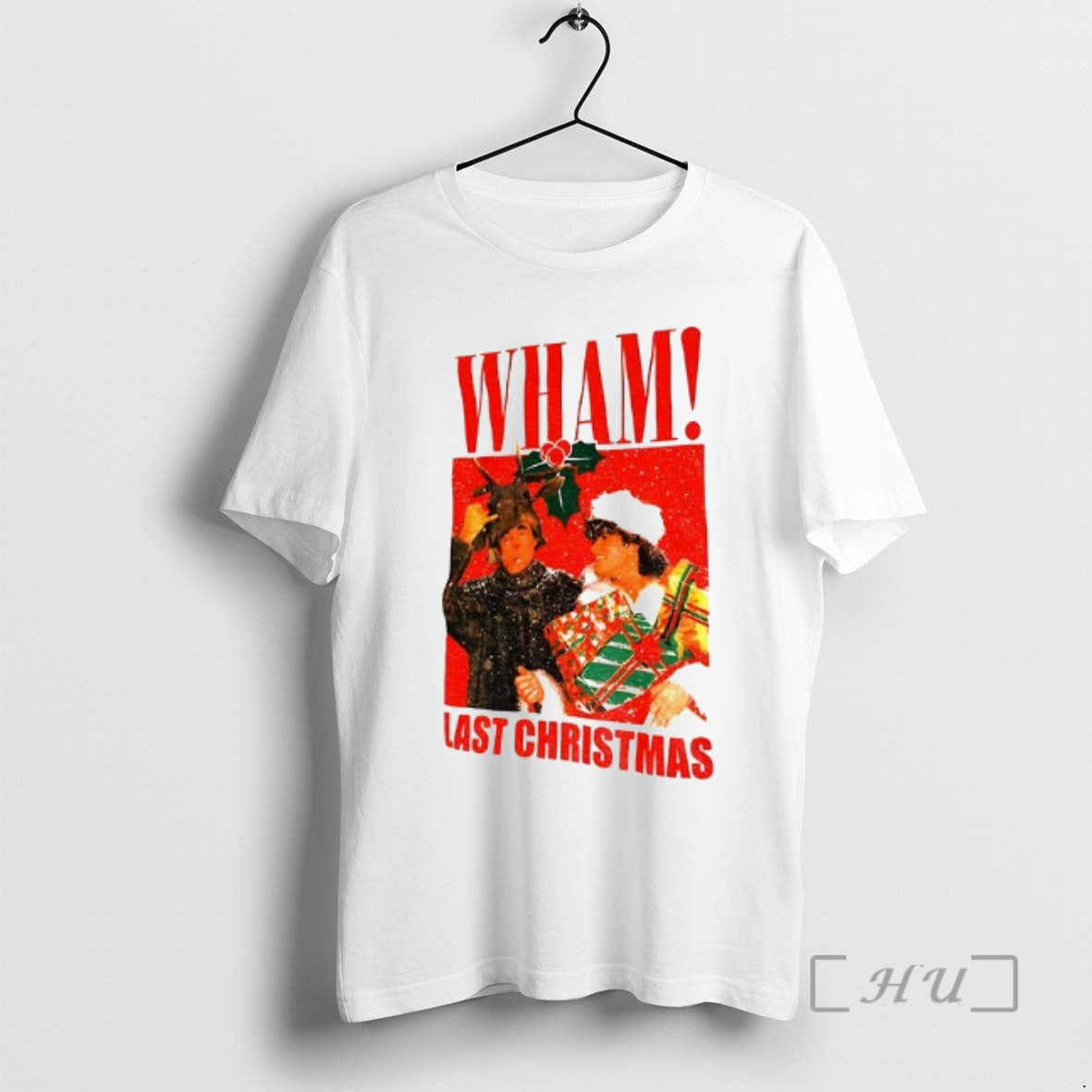 Officials Wham Band Santa Claus Last Christmas Vintage T-Shirts, Hoodie, Sweatshirt | PodTeesHub.com