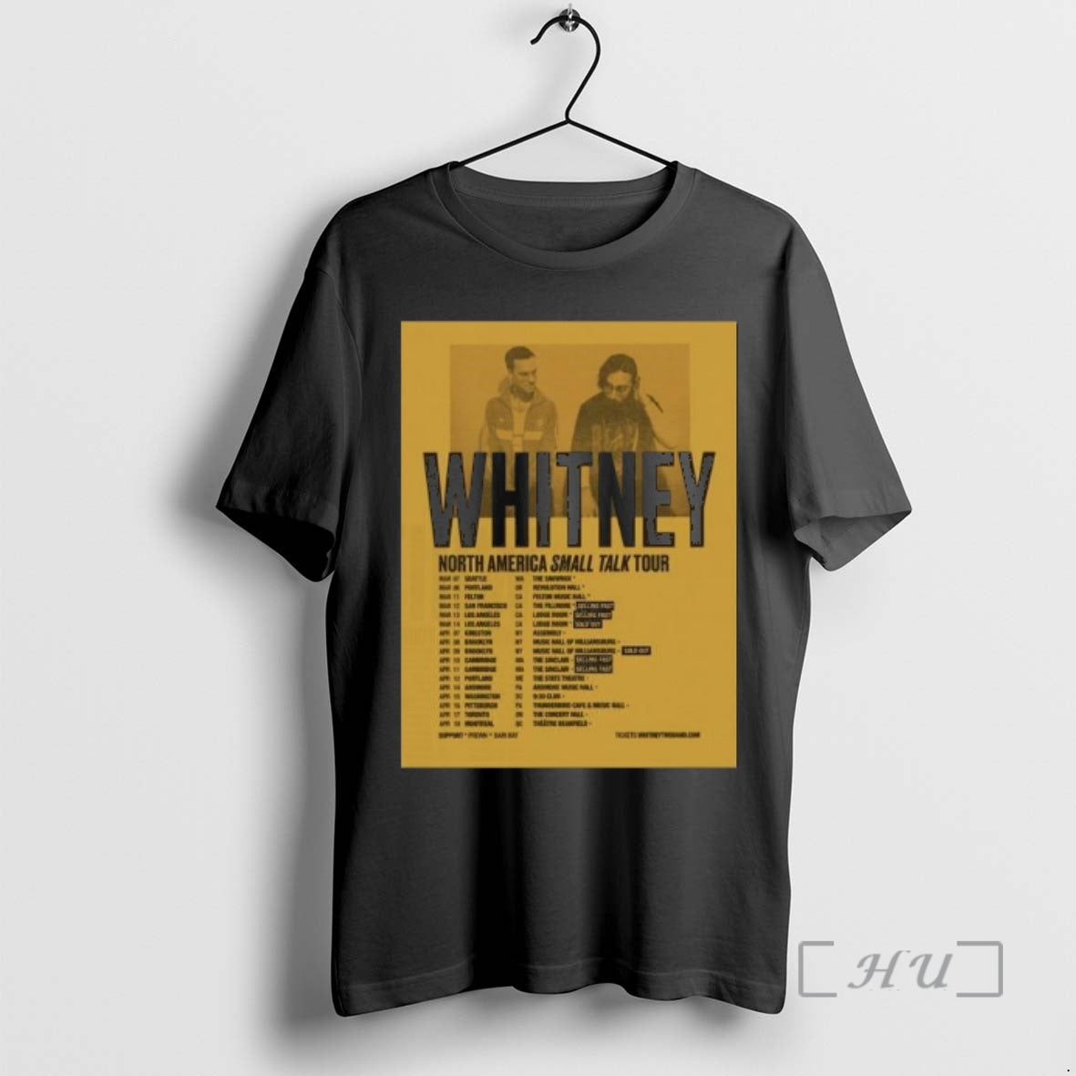 Officials Whitney North America Small Talk Tour 2026 T-Shirts, Hoodie, Sweatshirt | PodTeesHub.com
