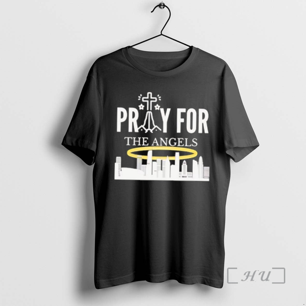 Officials Womens Pray For La California Print Casual T-Shirts, Hoodie, Sweatshirt | PodTeesHub.com