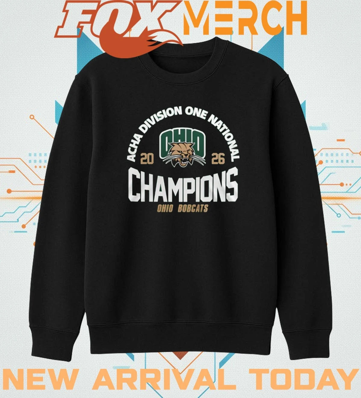 Ohio Bobcats 2026 ACHA Division One National Champions shirt