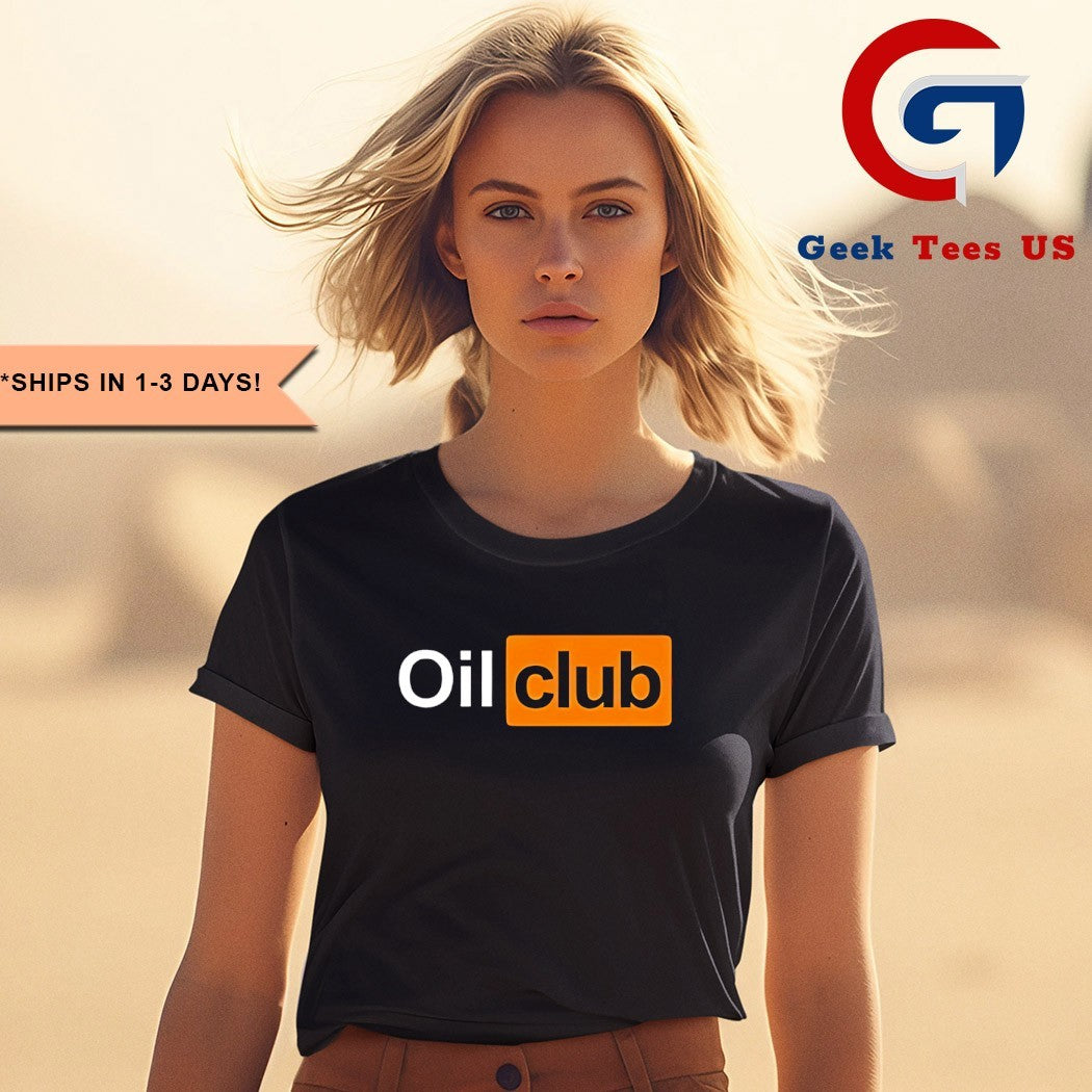 Oil Club logo shirt