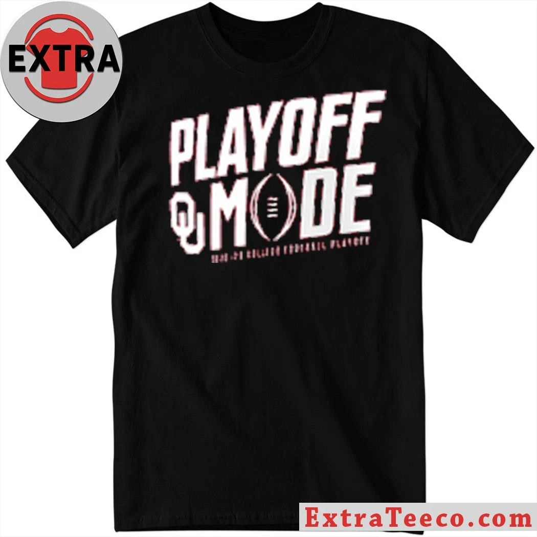 Oklahoma 2025-26 College Football Playoff Bound Logo Shirt