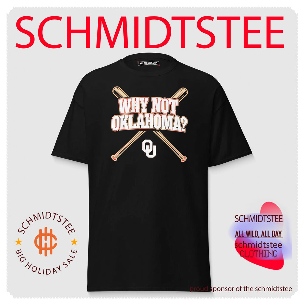 Oklahoma Baseball Why Not Oklahoma shirt