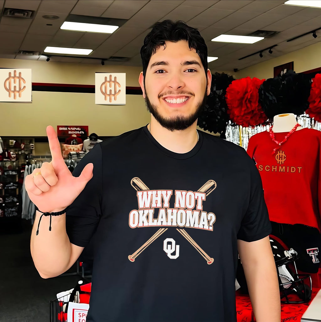 Oklahoma Baseball Why Not Oklahoma shirt