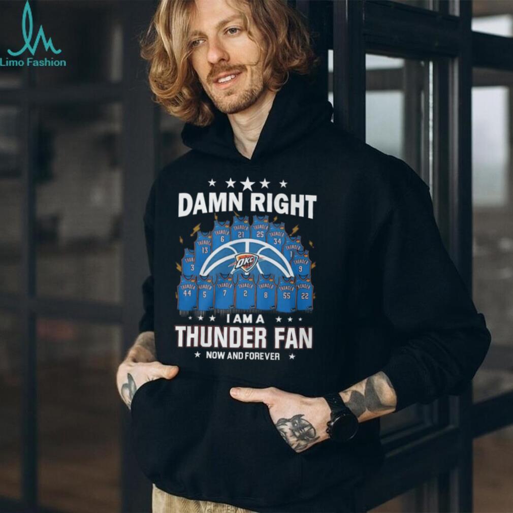 Oklahoma City Basketball Thunder Fan Forever Team Jerseys T Shirt