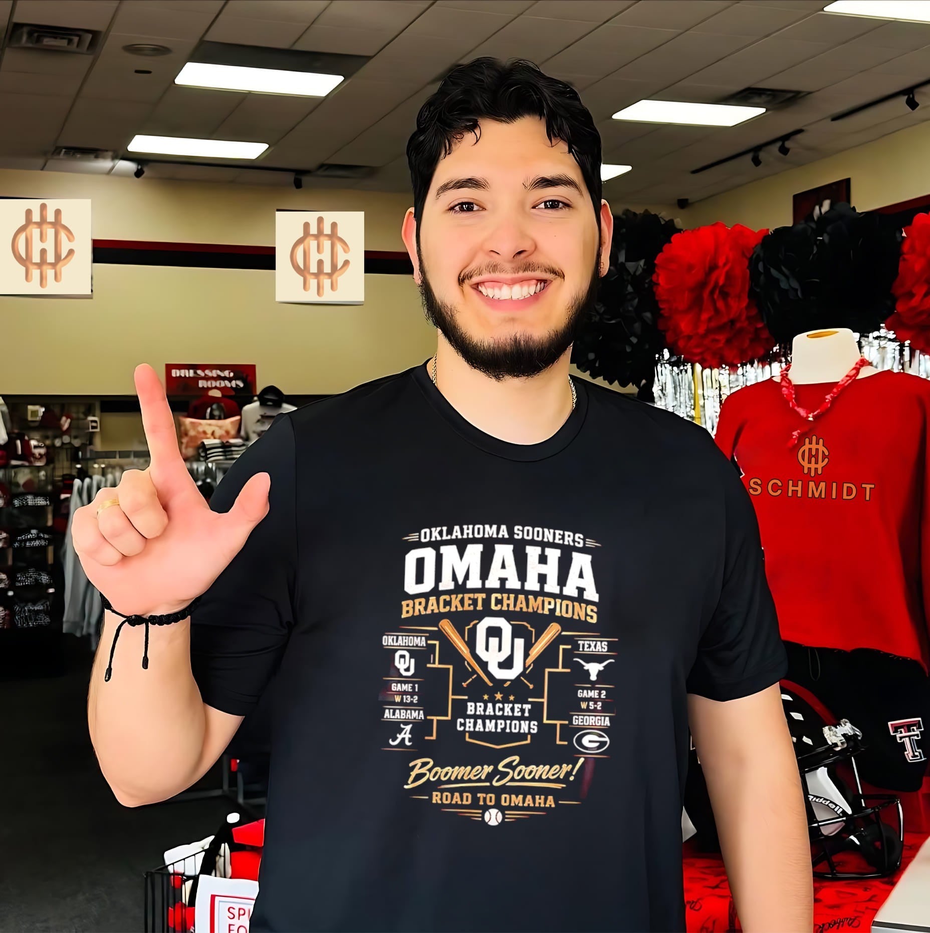 Oklahoma Sooners Omaha Bracket Champions Road to Omaha shirt