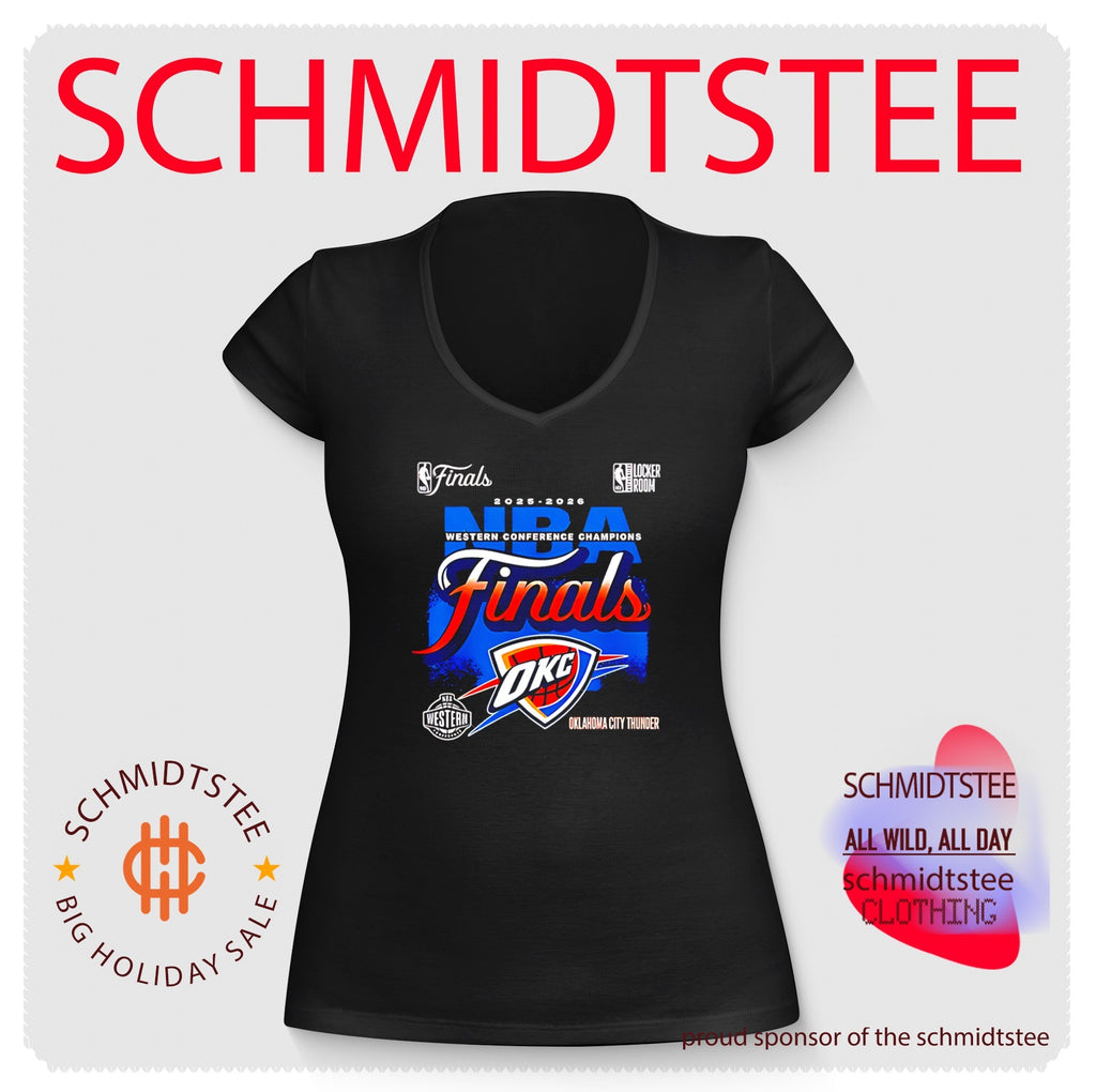 Oklahome City Thunder Western Conference Champions 2025 2026 logo shirt