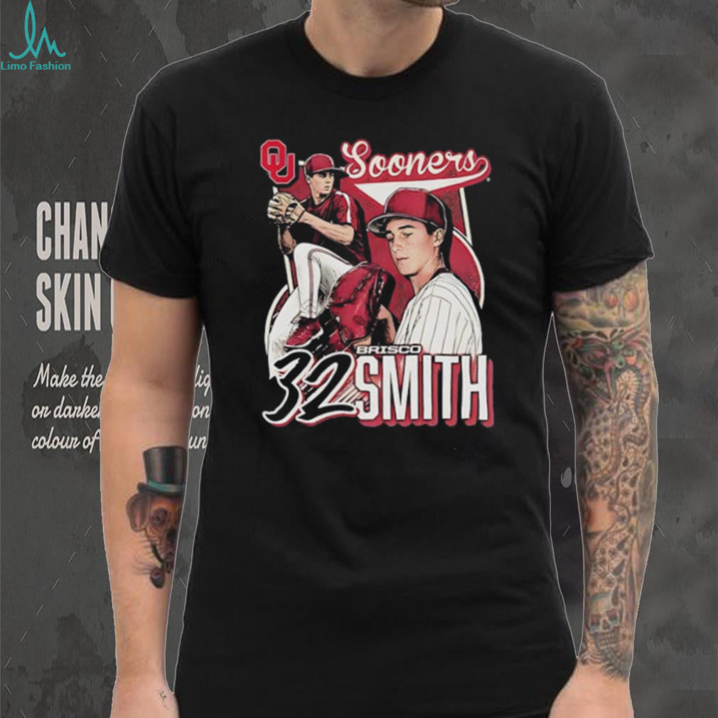 Oklahome Sooners Brisco Smith number 32 vintage shirt