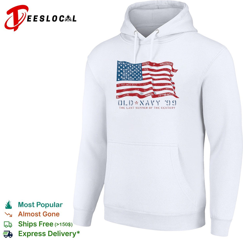 Old Navy 99 The Last Summer of the Century American Flag shirt