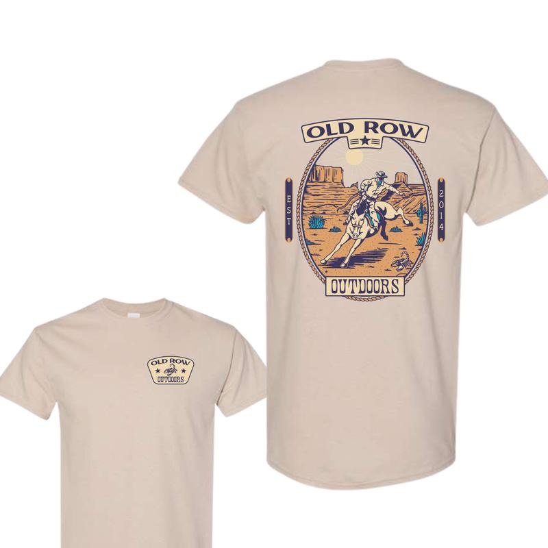Old Row Outdoors Desert Cowboy T-shirt, Unisex T-Shirt, For Men, For Women Hoodie, Sweatshirt | PodTeesHub.com