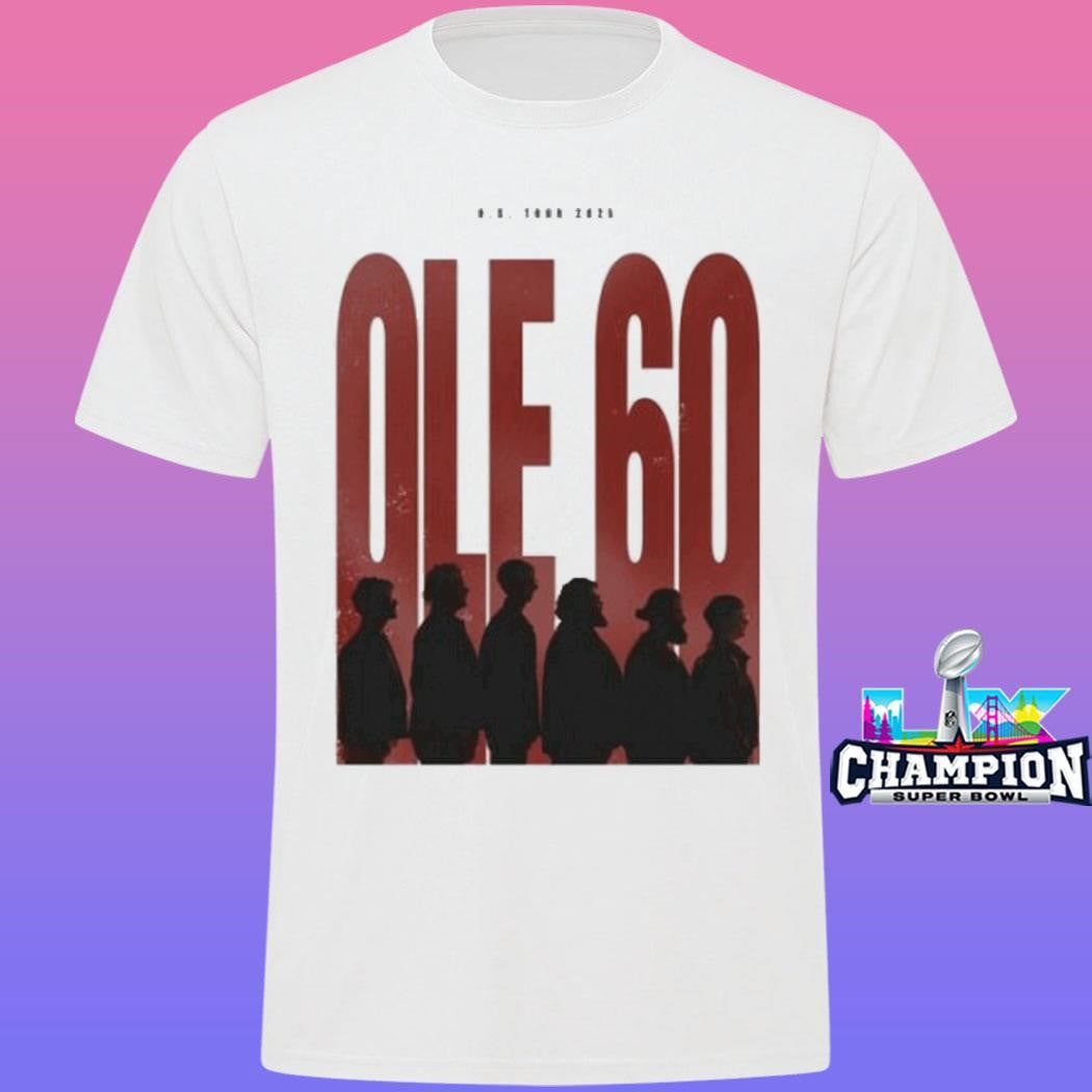 Ole 60 2025 White Tour Shirt