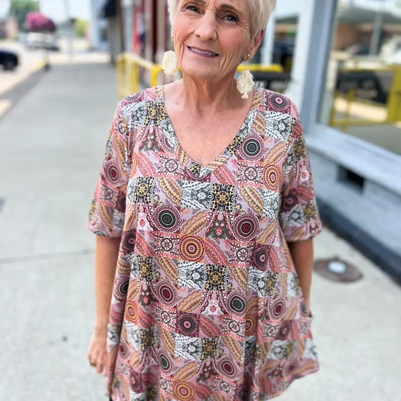 Olive Paisley Dream Top Blouse Bohemian T-Shirts, Hoodie, Sweatshirt | PodTeesHub.com