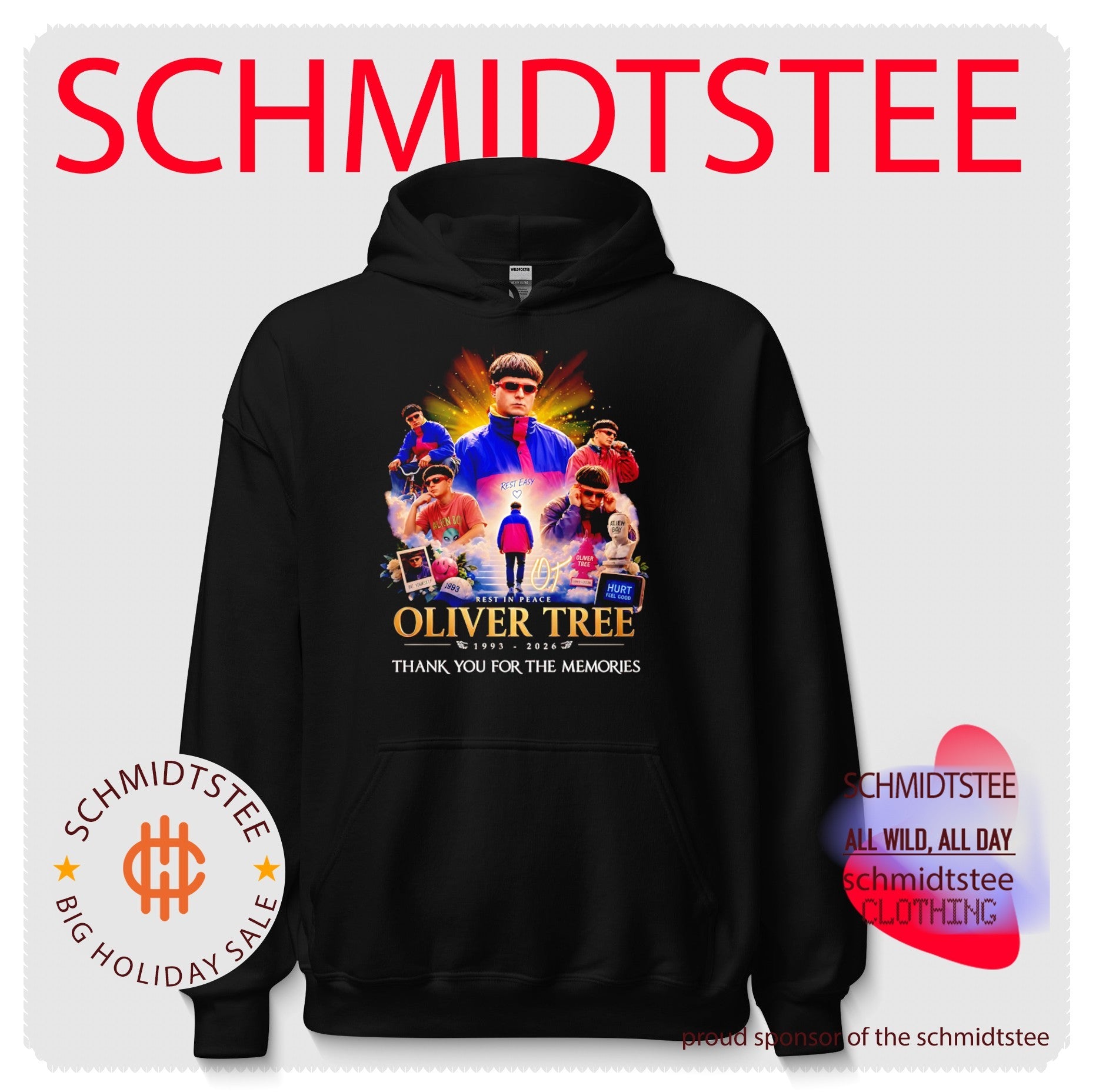 Oliver Tree rest in peace 1993-2026 thank you for the memories shirt