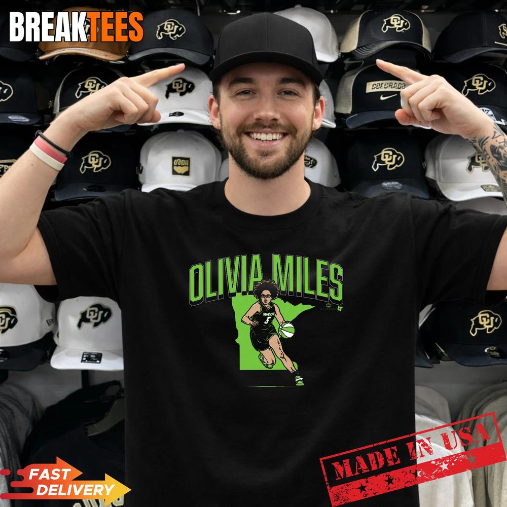 Olivia Miles State Star Minnesota Basketball Shirt