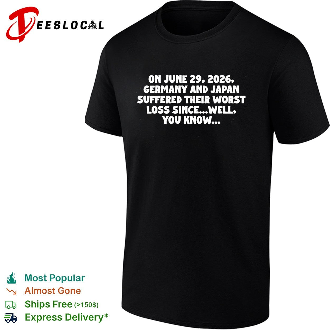 On June 29 2026 Germany and Japan suffered their worst loss since shirt