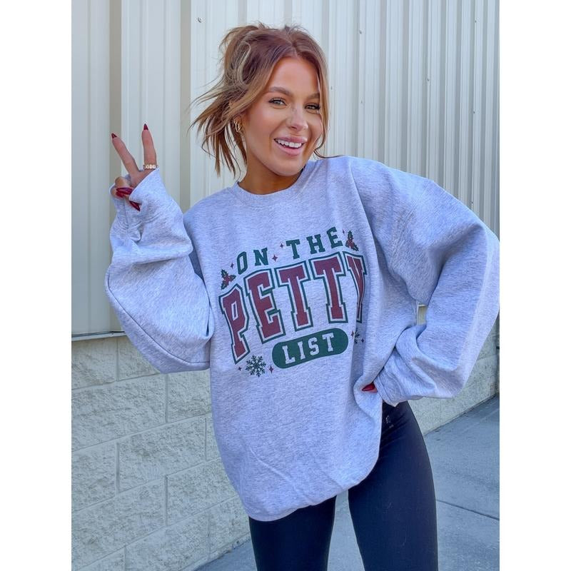 On The Petty List Graphic Top T-Shirts, Hoodie, Sweatshirt | PodTeesHub.com