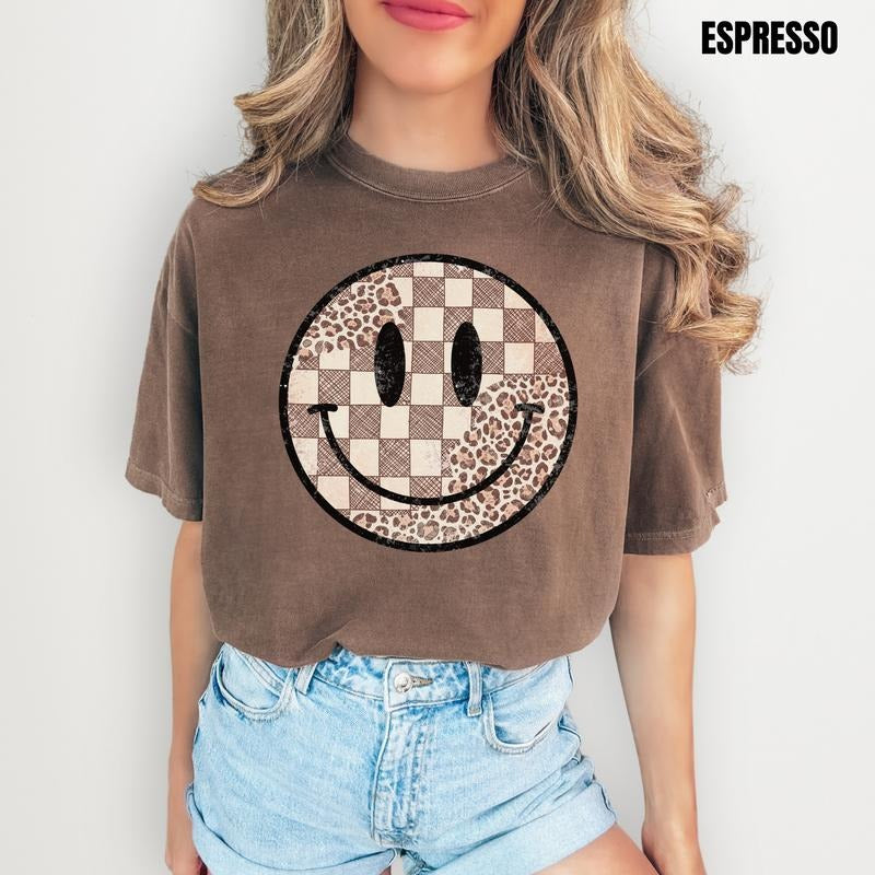 On Trend Checker Face Comfort Colors T-Shirt 'NLB' Hoodie, Sweatshirt | PodTeesHub.com