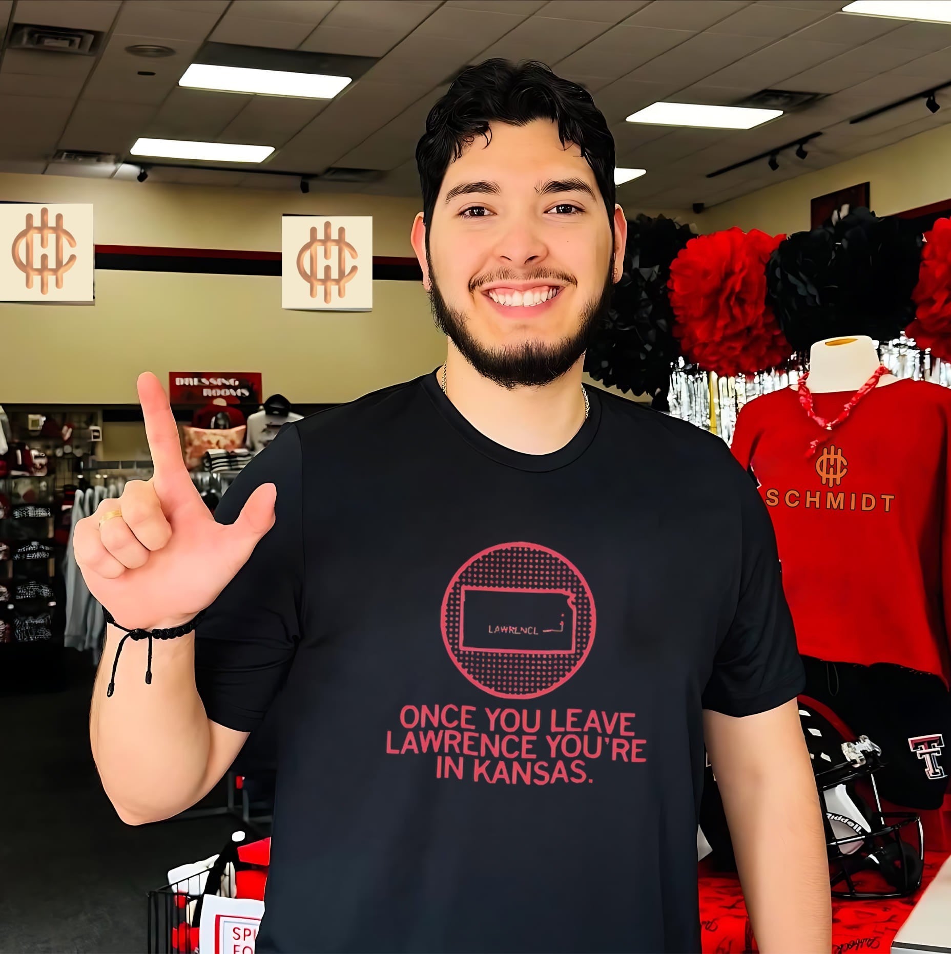 Once you leave lawrence you’re in Kansas shirt