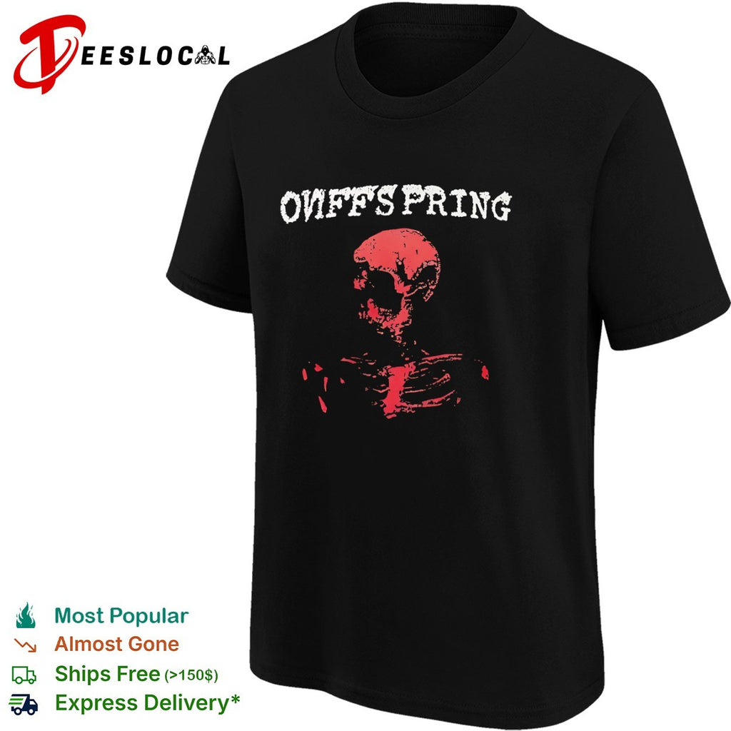 Onffspring Red Skeleton shirt