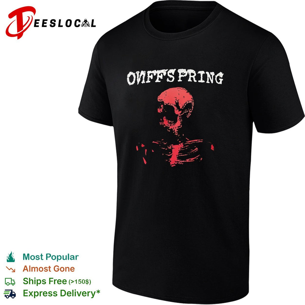 Onffspring Red Skeleton shirt