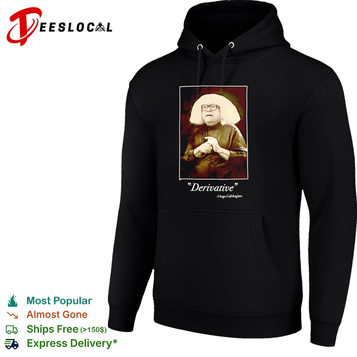 Ongo Gablogian Danny DeVito It’s Always Sunny in Philadelphia Derivative shirt