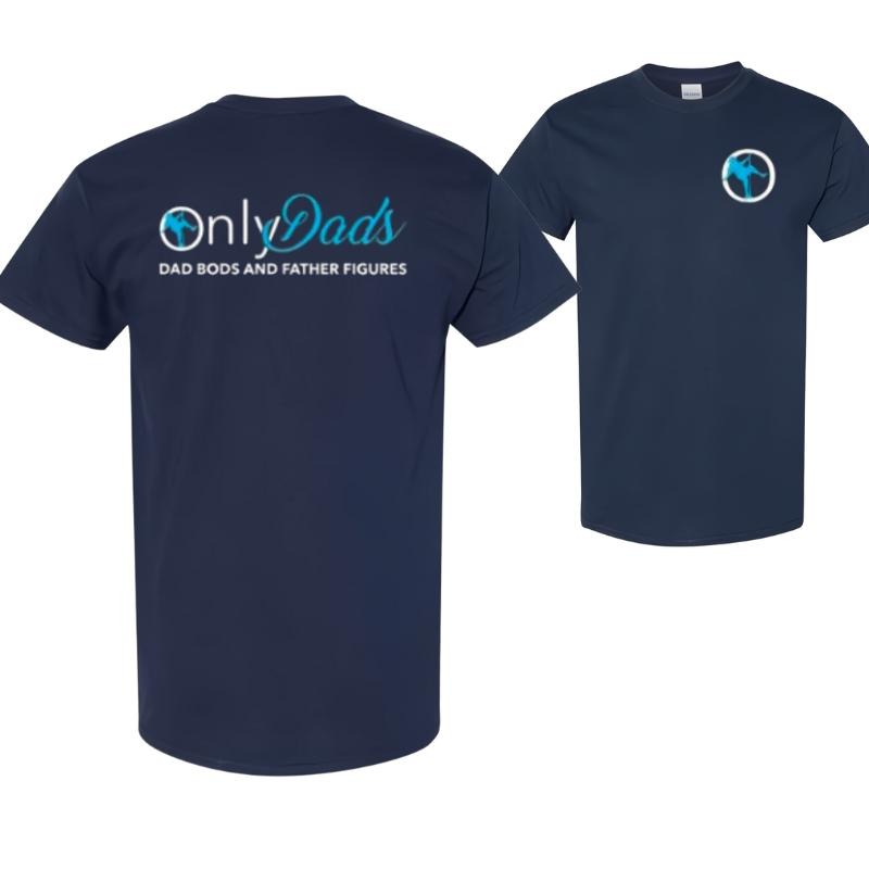 Only Dads T-Shirt, Dad Bods and Father Figures Graphic, Funny Design, Gift for Fathers